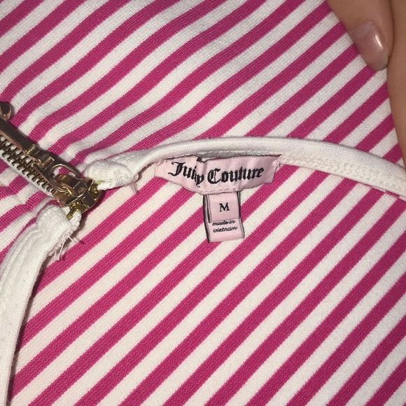 Juicy Couture Pink Striped Mini Dress 🍭 🎀 - Picture 5 of 5